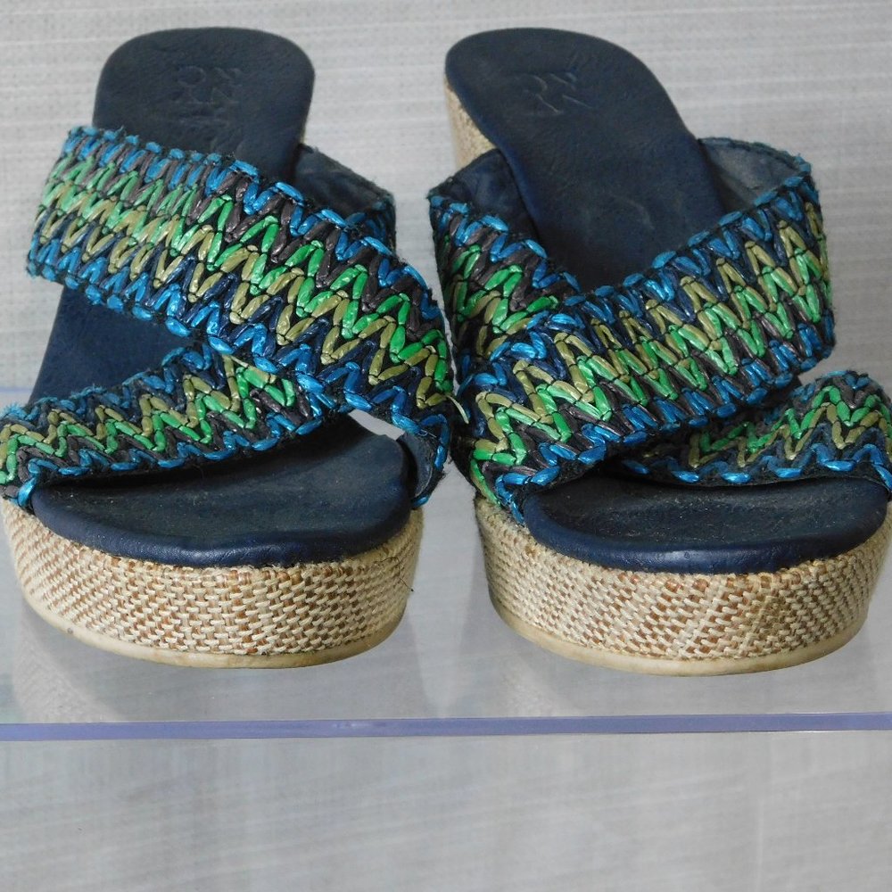 Platform Flip Flop Wedge 4" Heel Sandals Open Toe